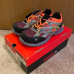 Wolverine Steel Toe Safety Work Shoes NWT